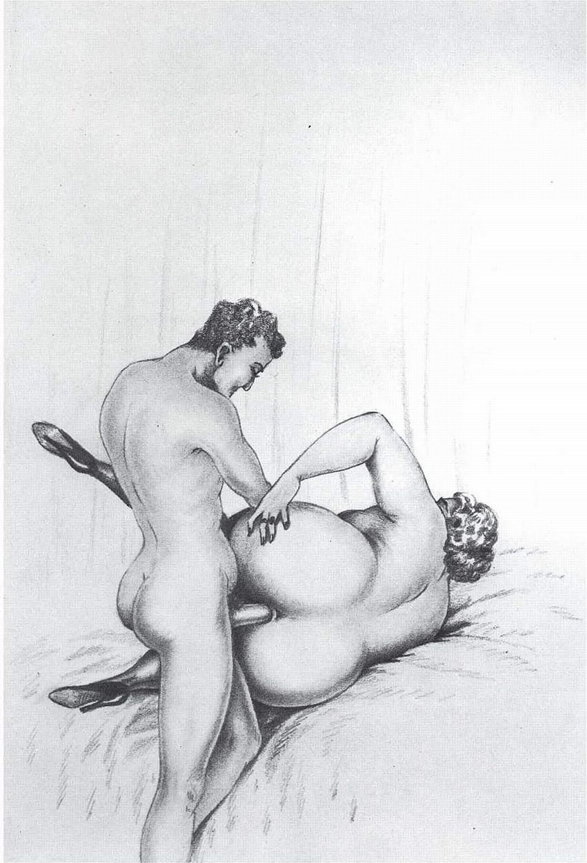 Pornographic drawings