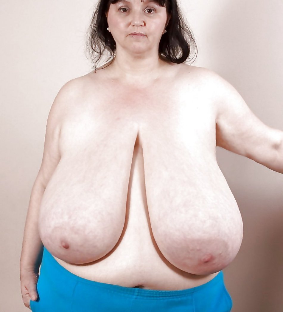 Violet Palmer with a hanging breast