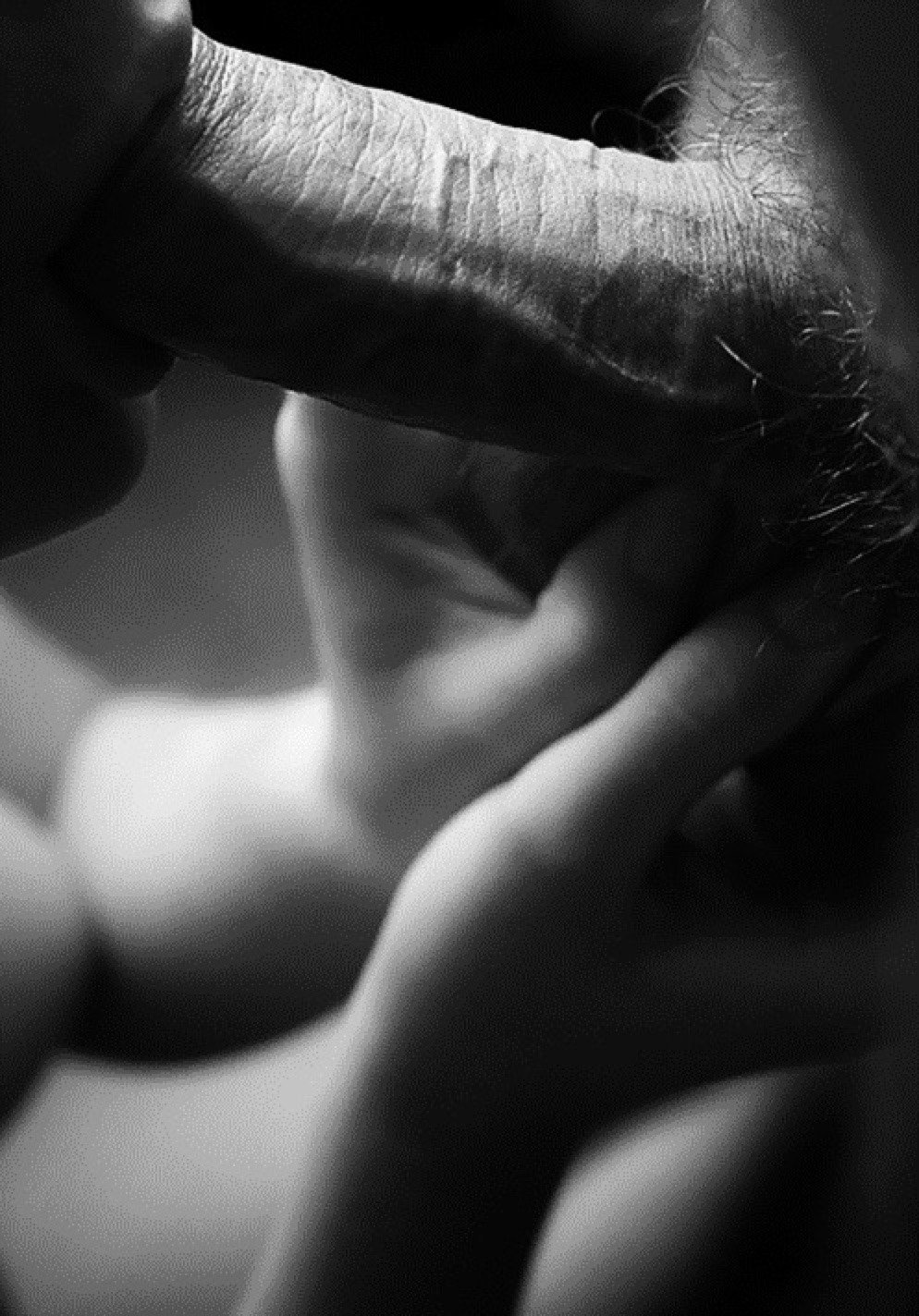 Passionate beautiful blowjob