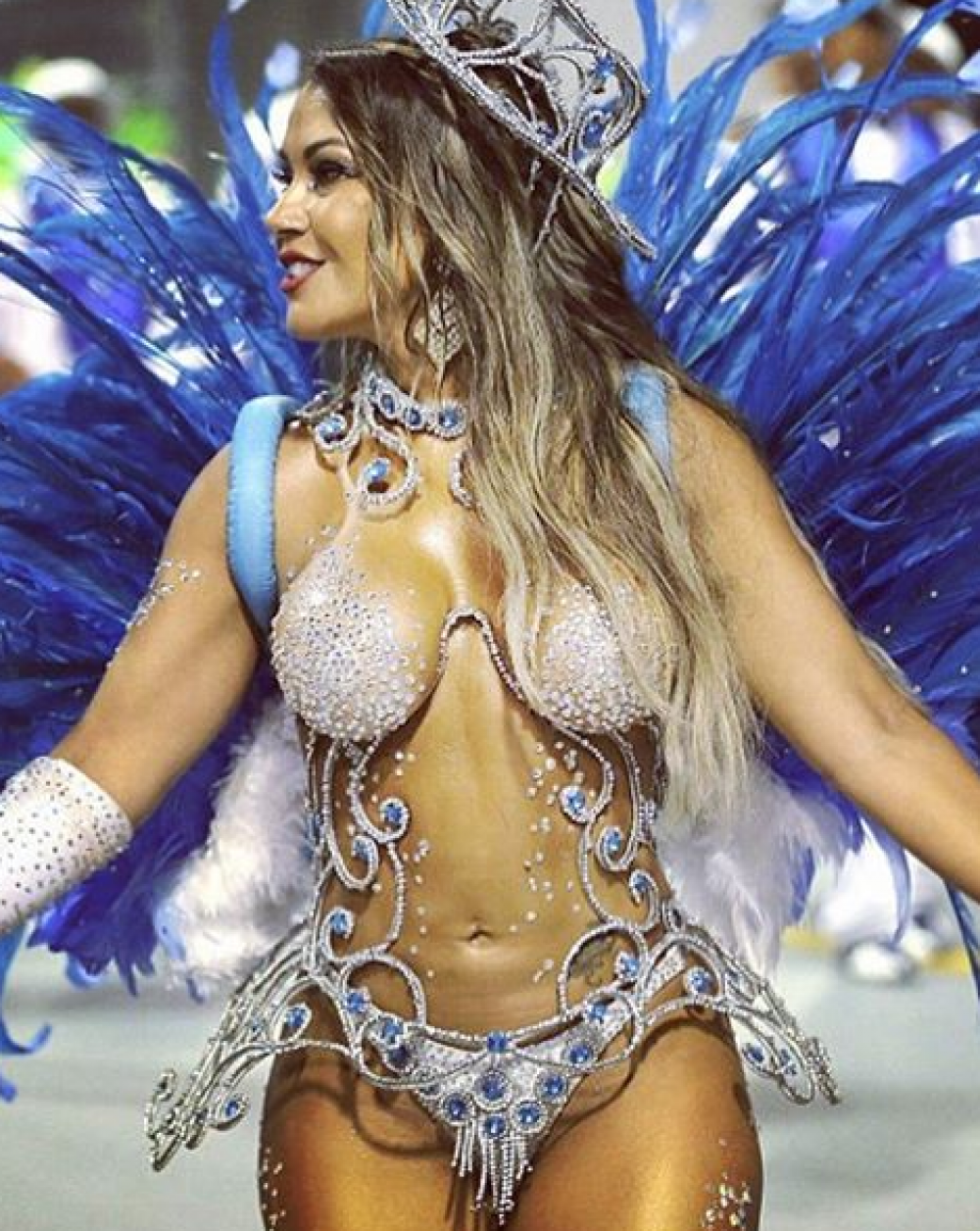 Brazilian carnival breasts