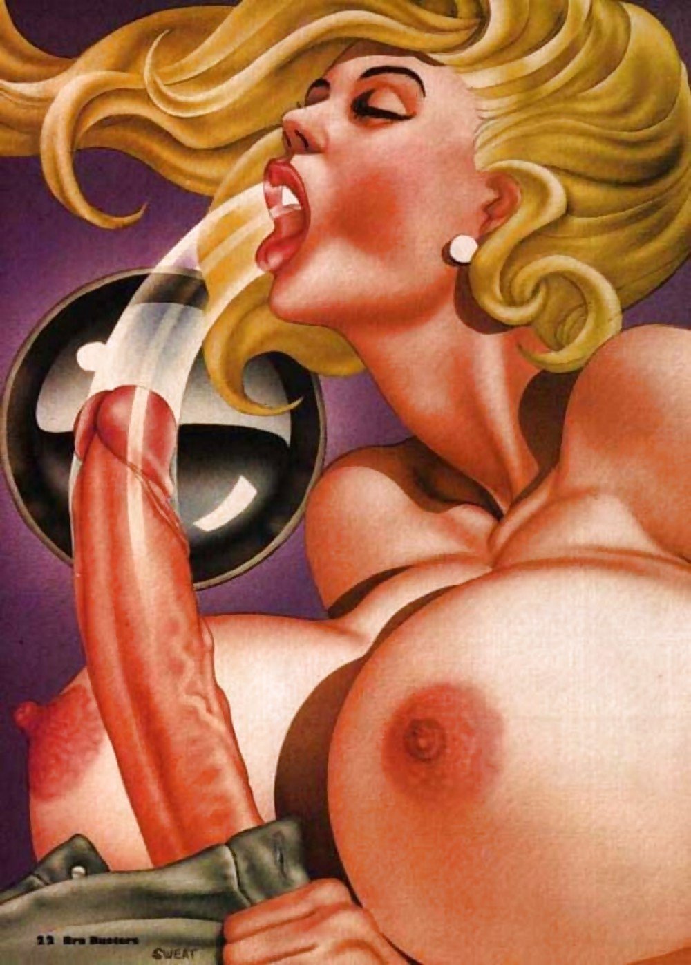 Erotic PIN AP Comics