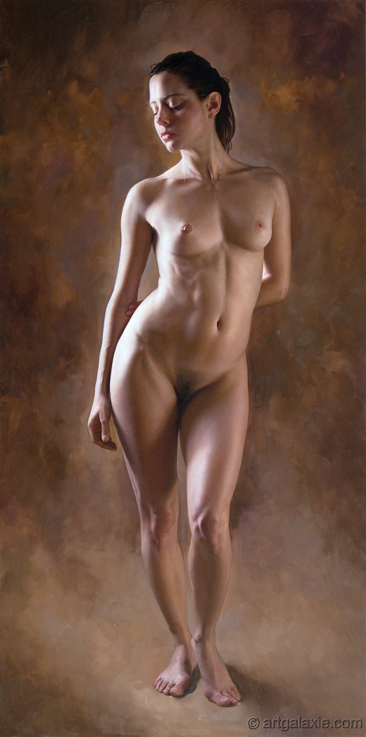 Erotic poses for a photo shoot nude