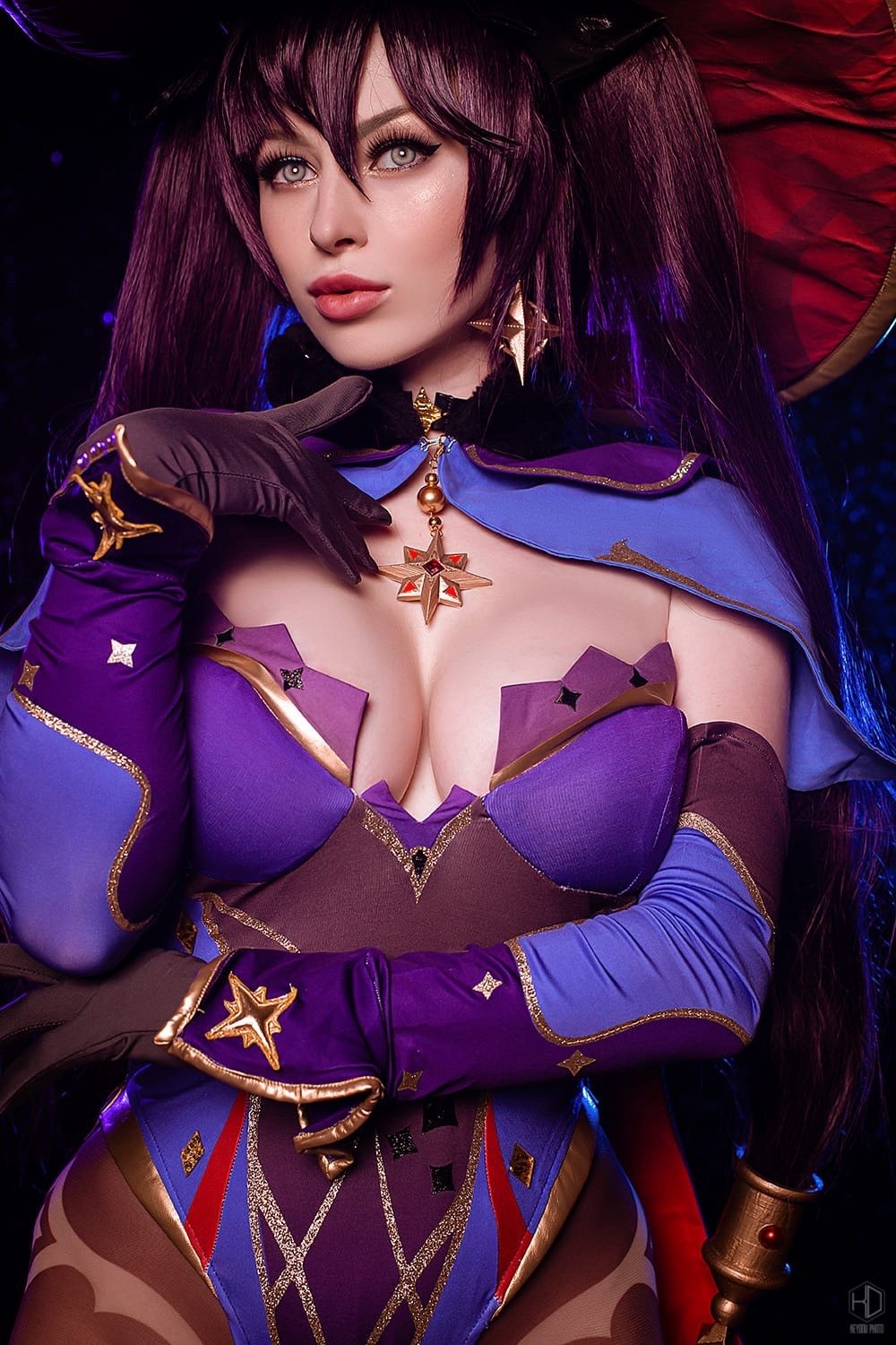 Streaming chair of the cosplayer