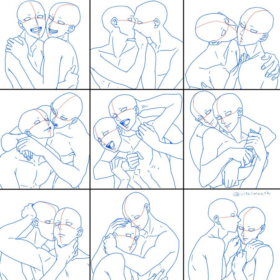 Jaoi drawing poses