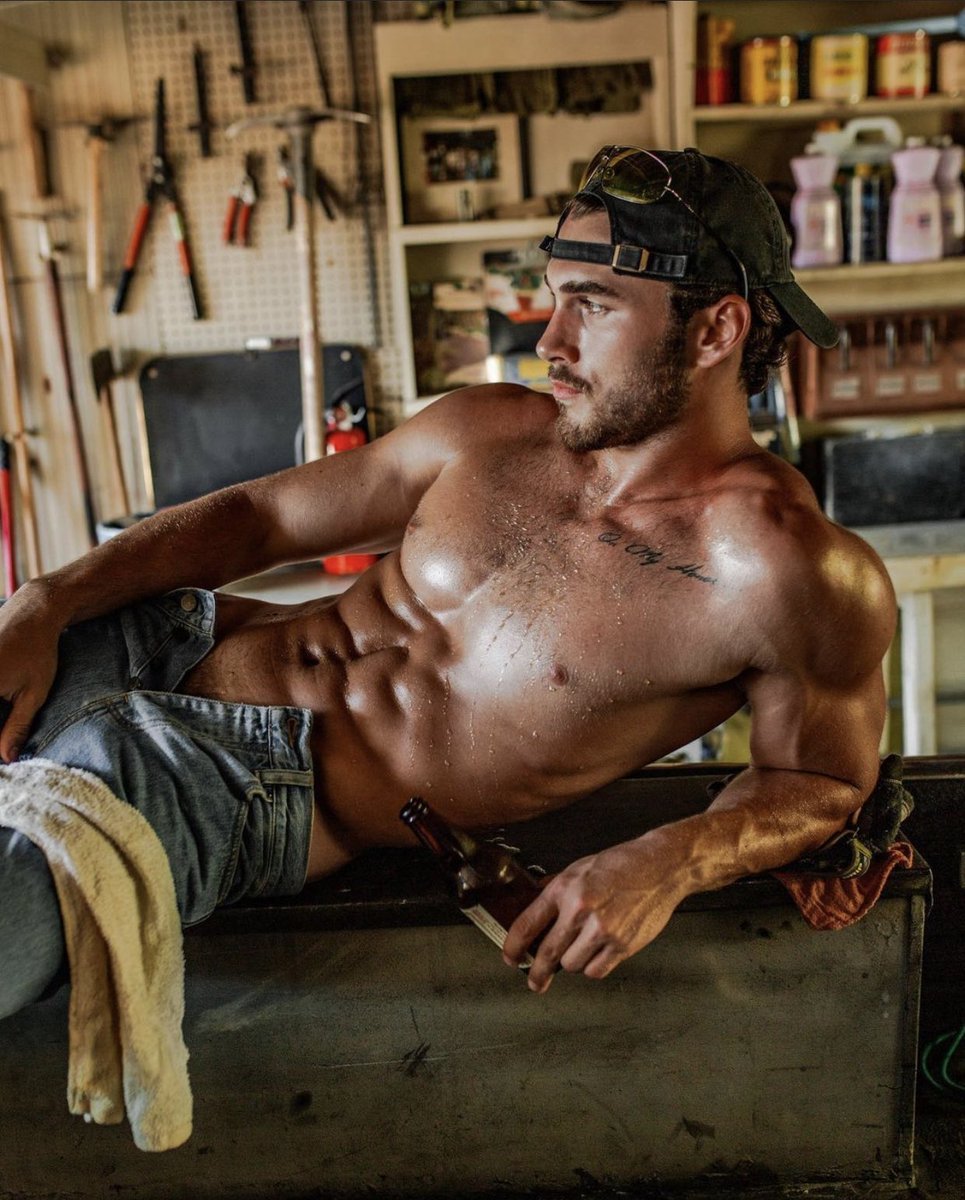 Fit Guy Out of Water