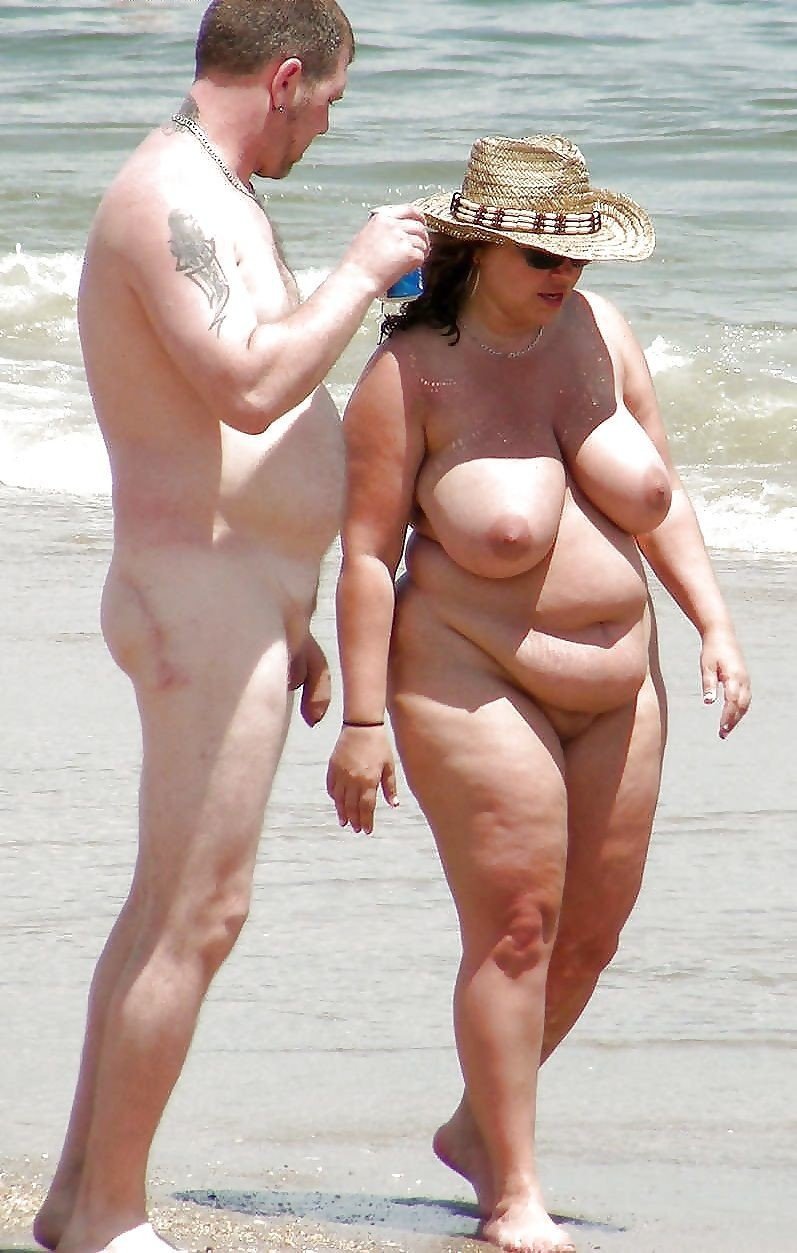 Naked fat nudists