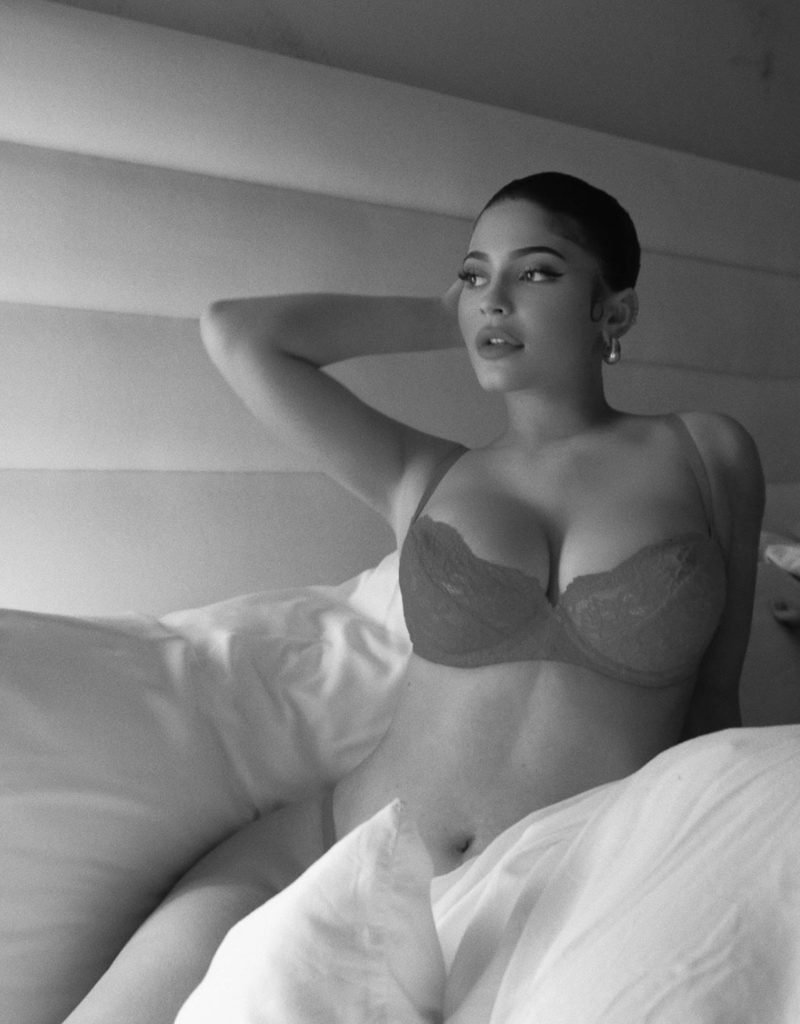 Kylie Jenner in underwear