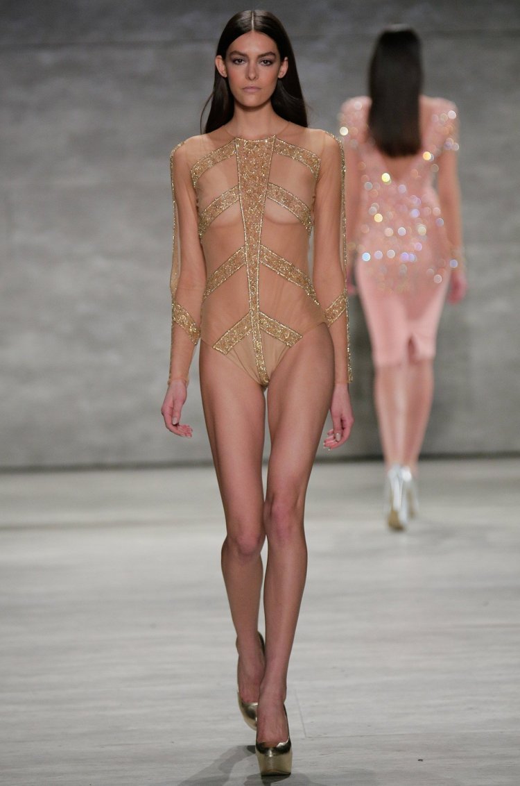 Show of erotic linen