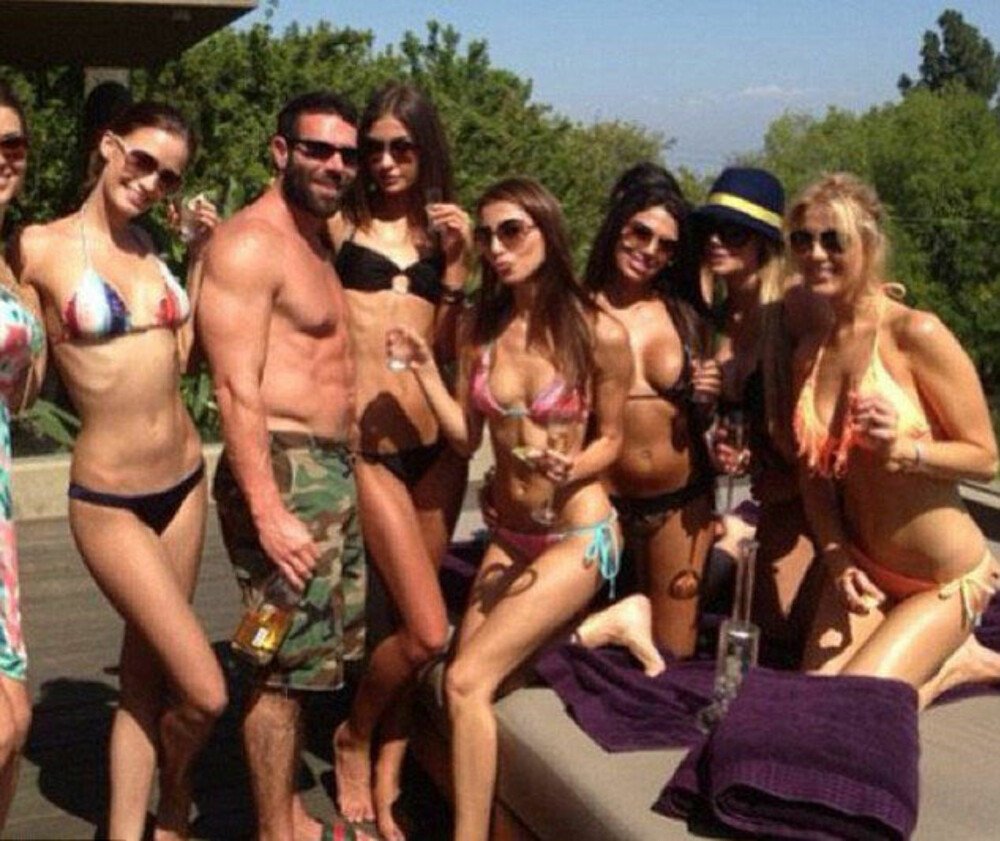 Beauties in swimsuits