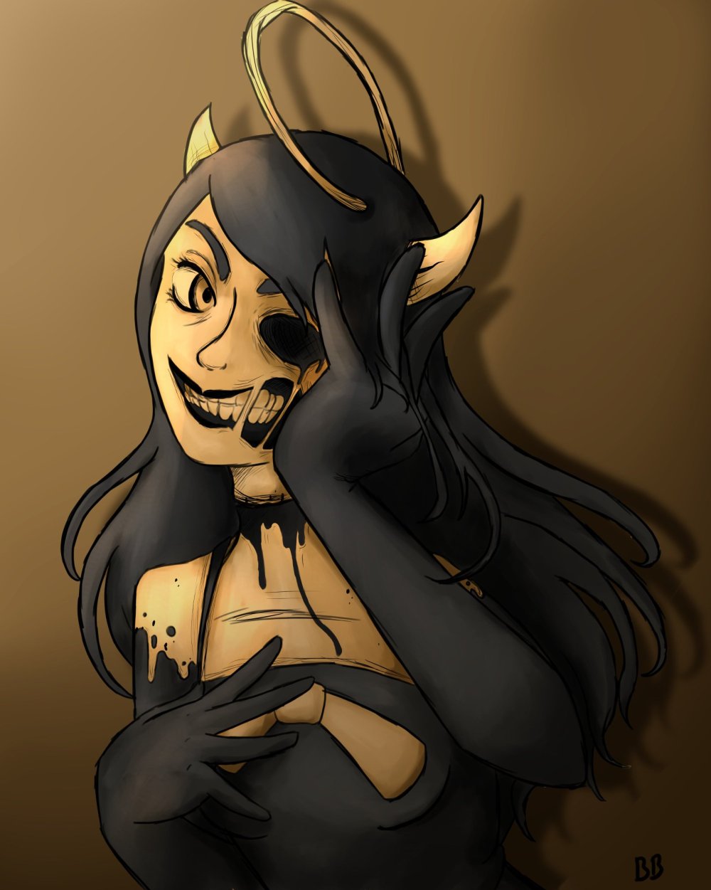 Bendy Sammy Lawrence Art