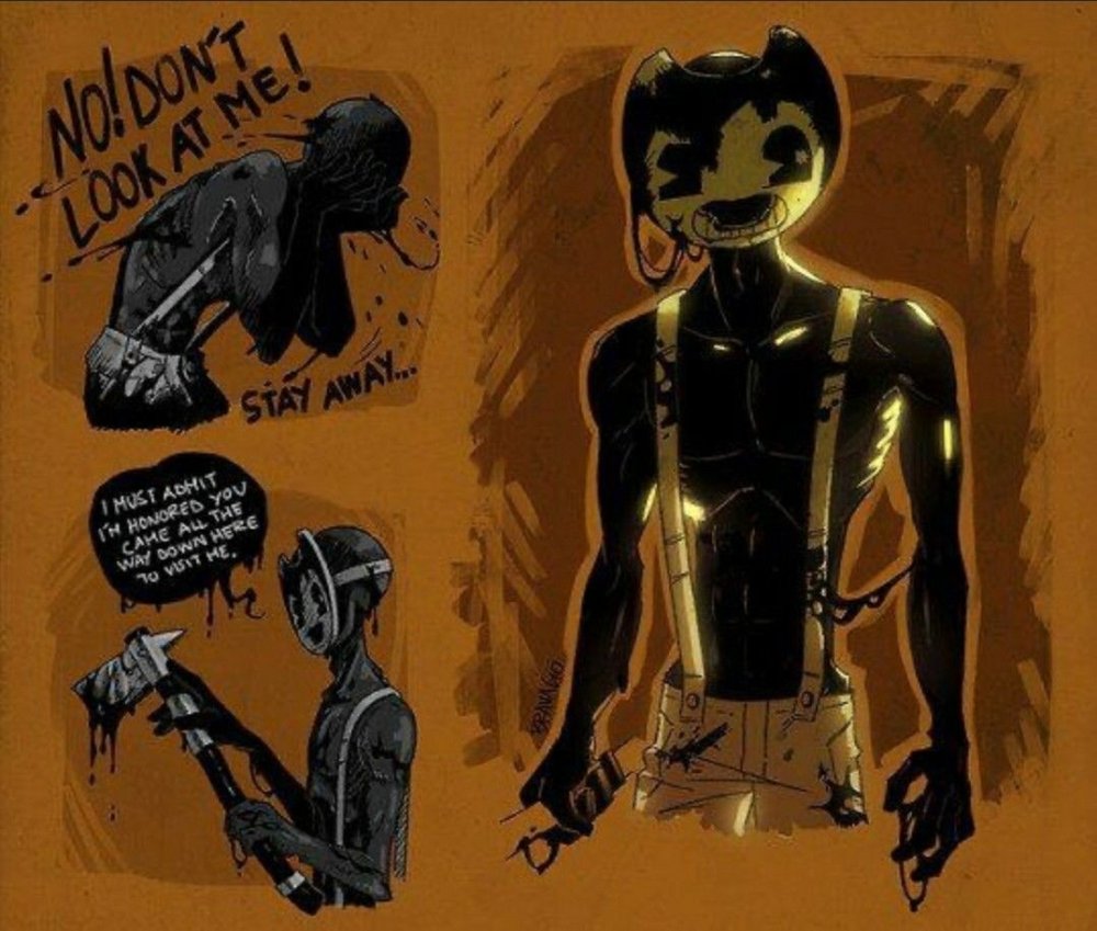 Bendy and ink car Sammy Lawrence