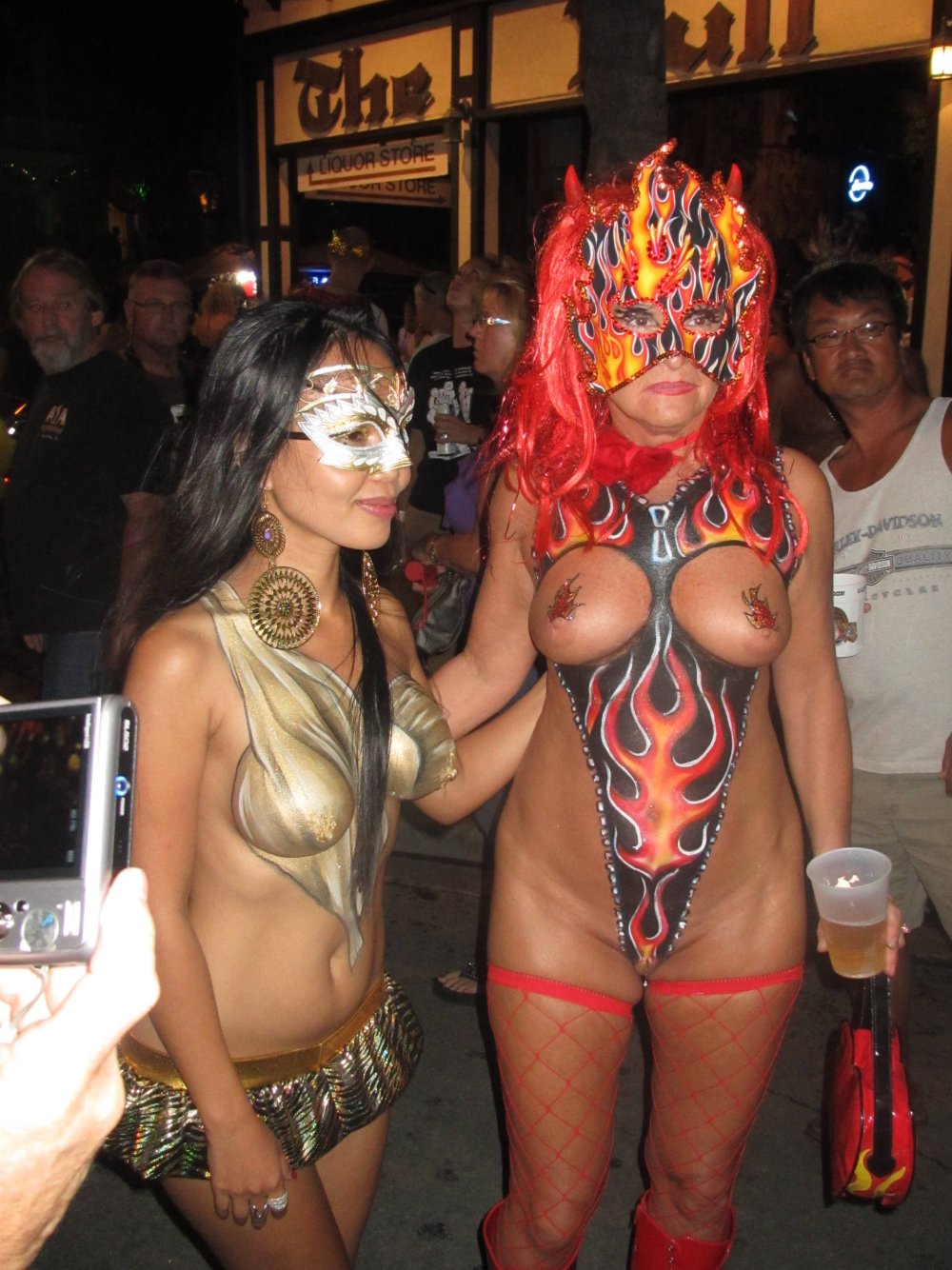 Festival of naked swingers