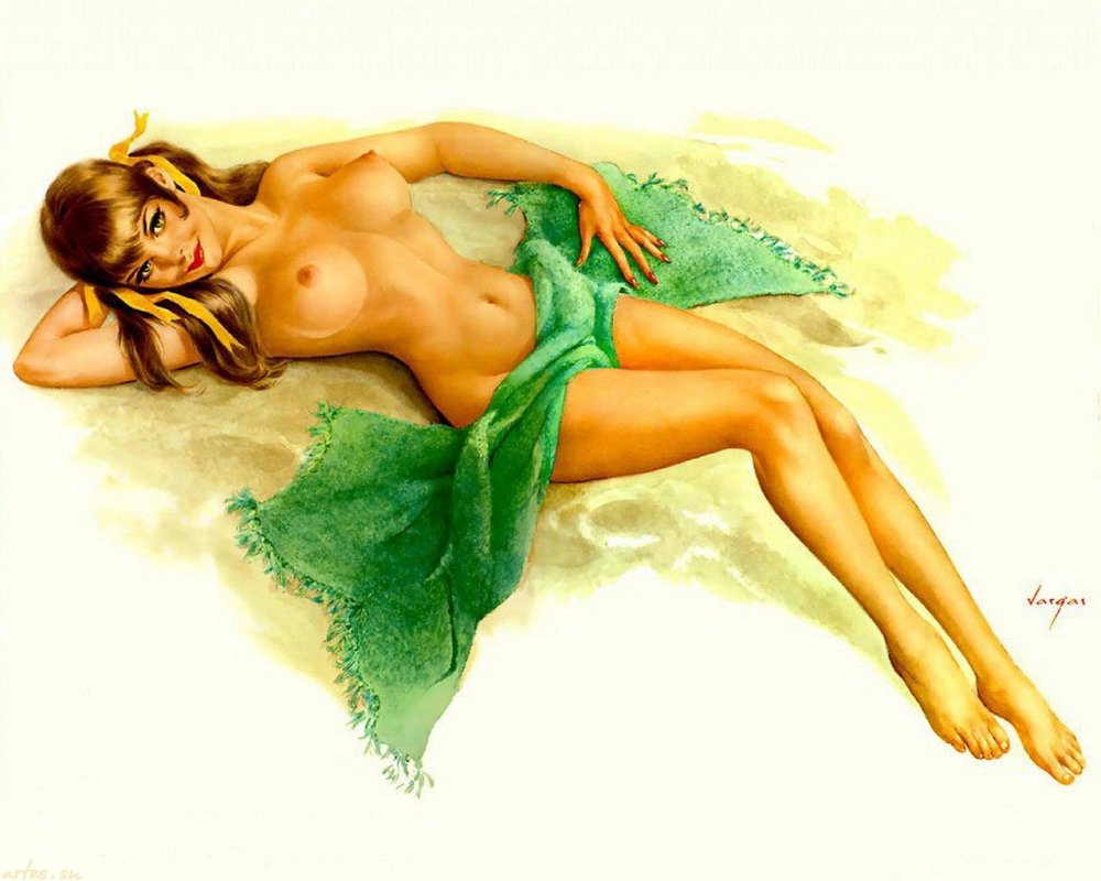 Illustrations in the style of nude