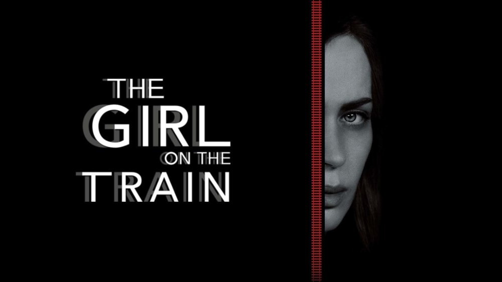 Girl in the train carriage