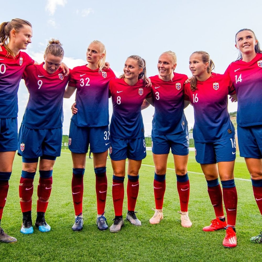 The national team of Norway