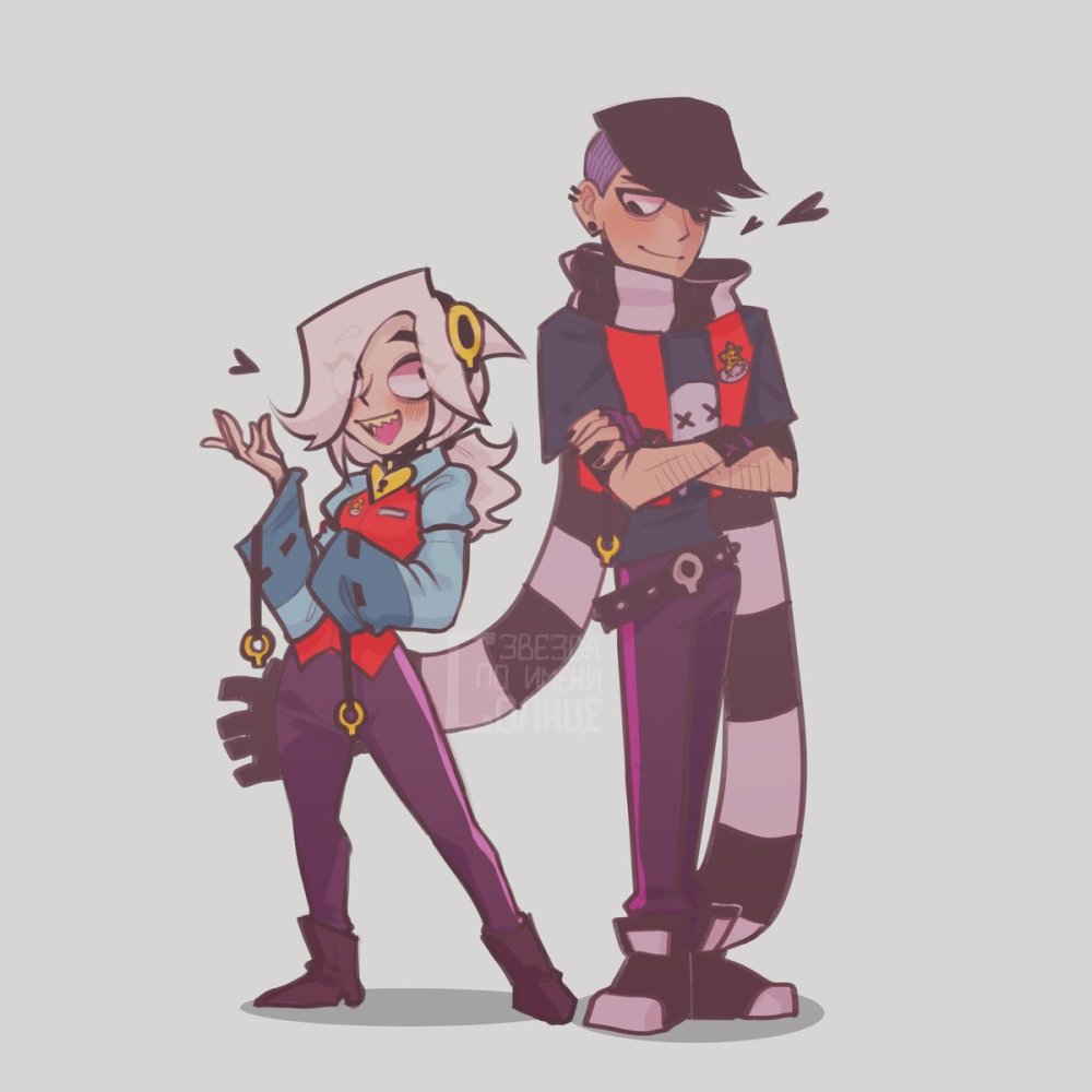 Brawl Stars Edgar X Kolette