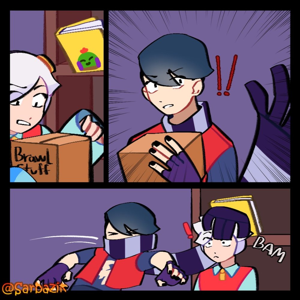 Edgar and Kolette comics