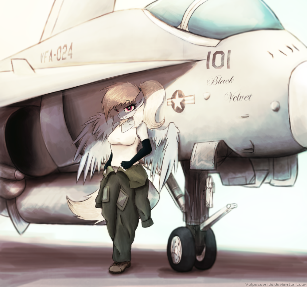 F-18 Hornet Monster Art Anthro