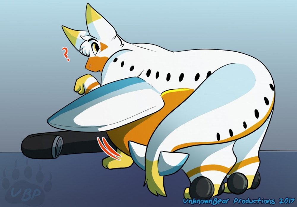 Furry in Plane