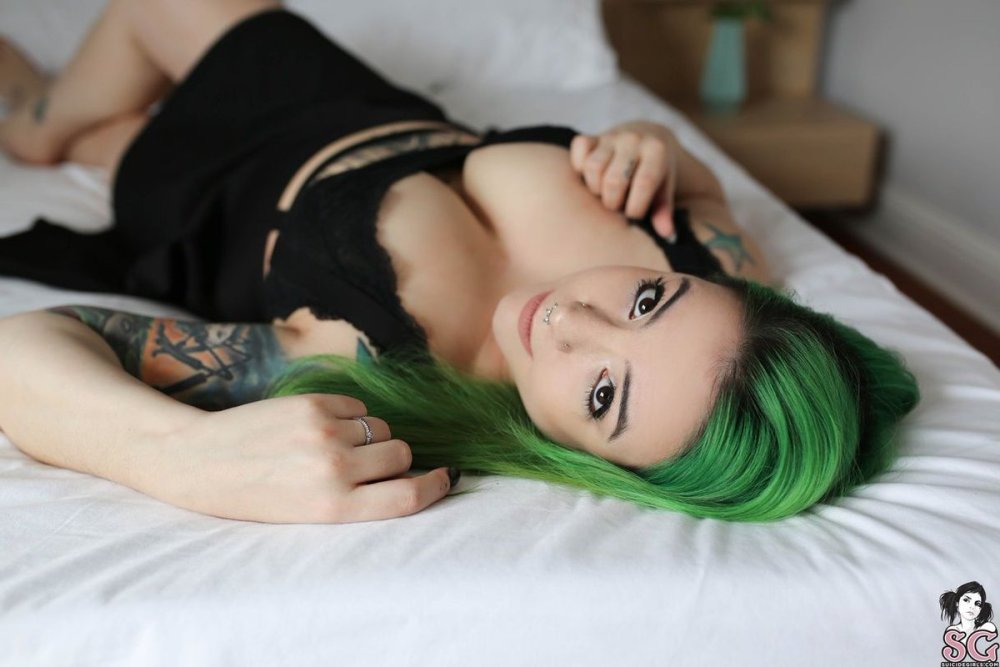 Fay Suicide in a dress