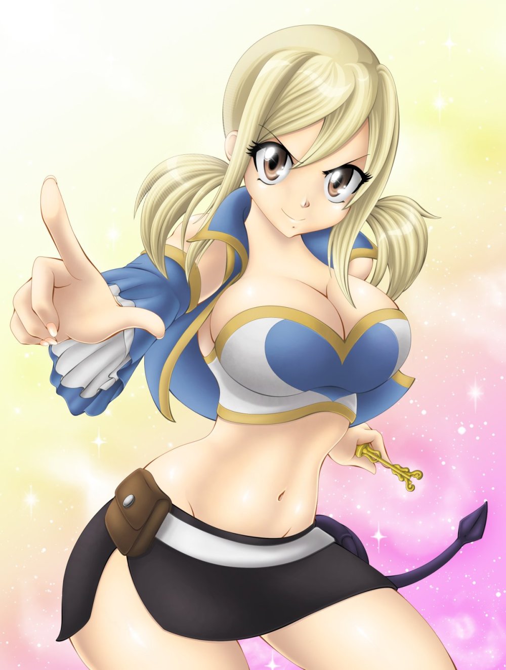 Natsu Dragneel and Lucy