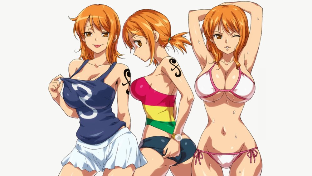 One Piece Tits Robin with us