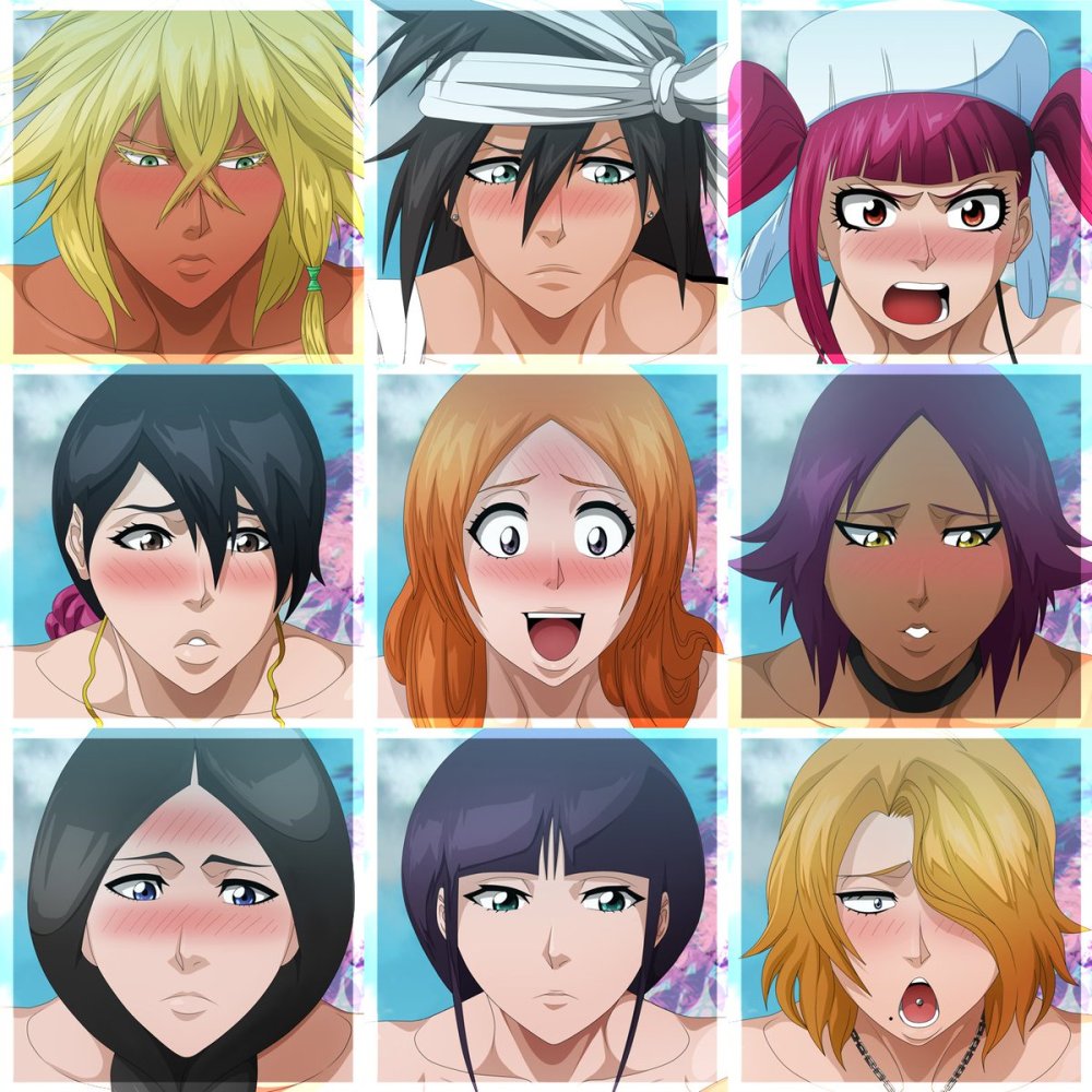 Orihima Inoue Blich ahegao