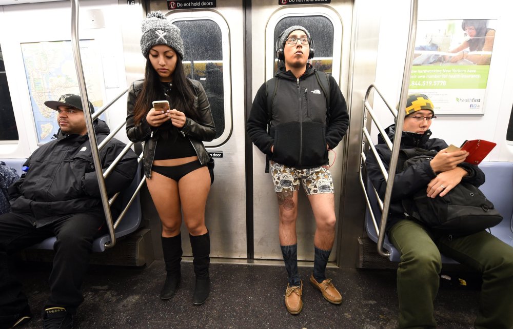 No Pants Subway Ride Russia