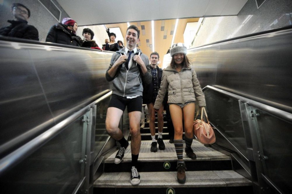 Global No Pants Subway Ride 2014