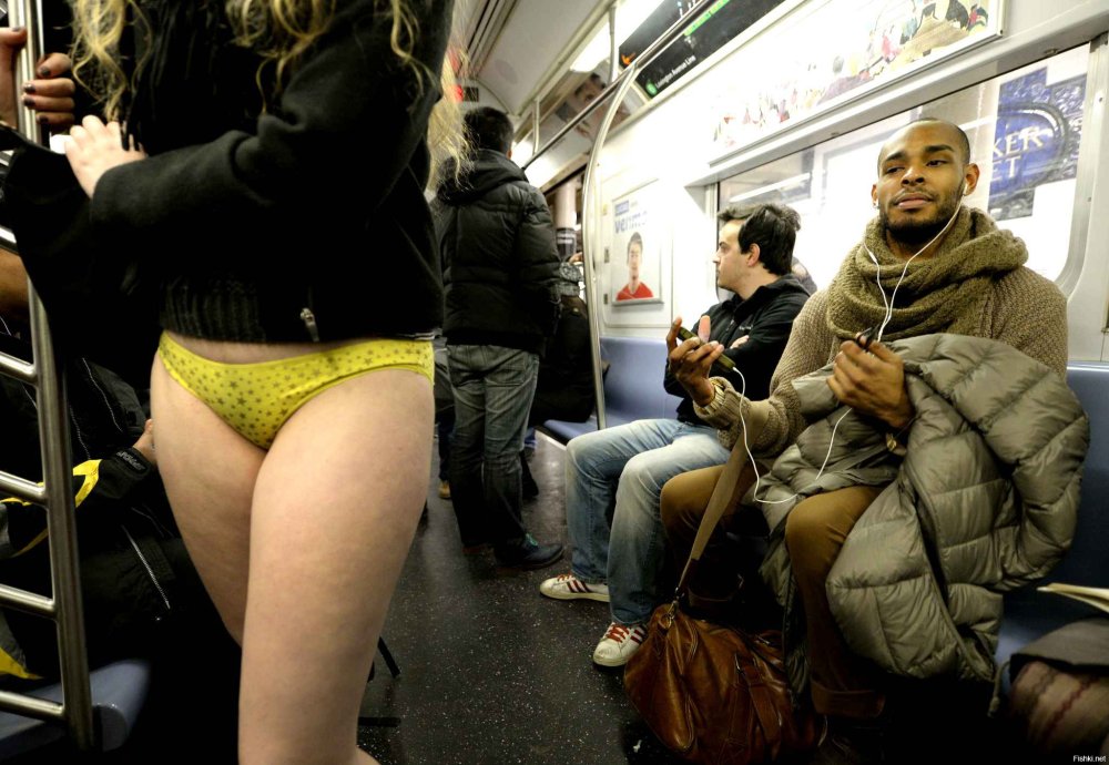 No Pants Subway Ride Russia