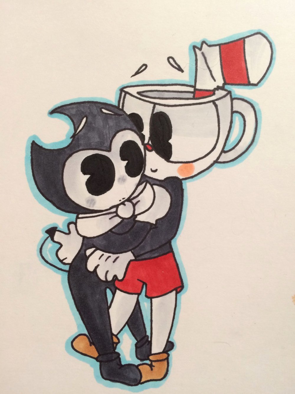 Mugman X Bendy
