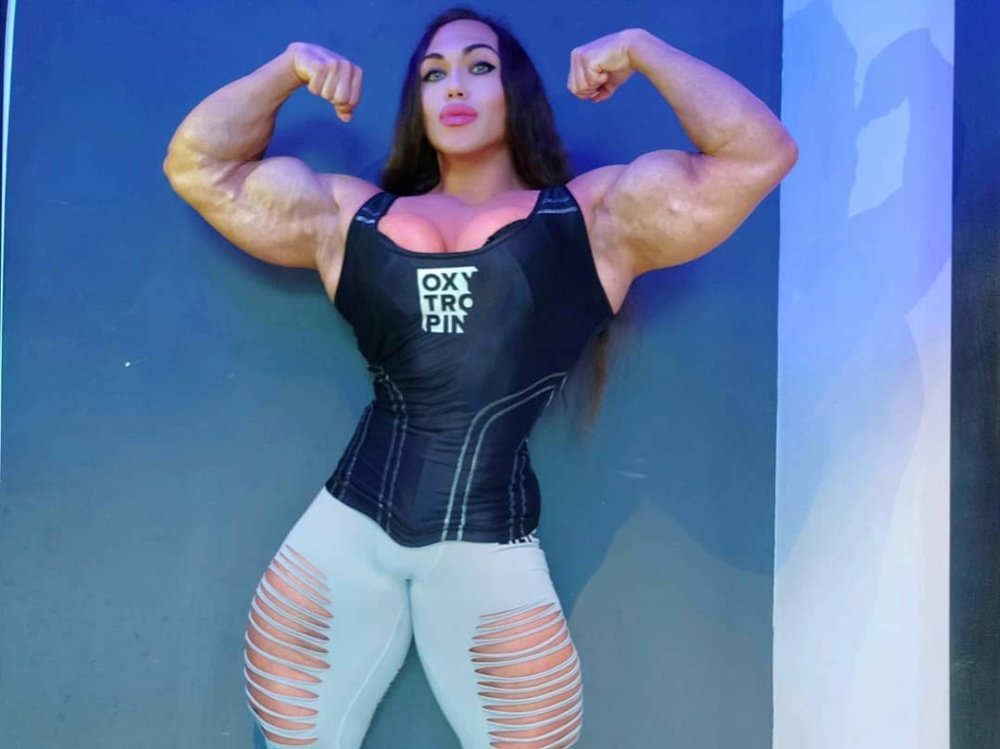 Bodybuilder Natalia Kuznetsova