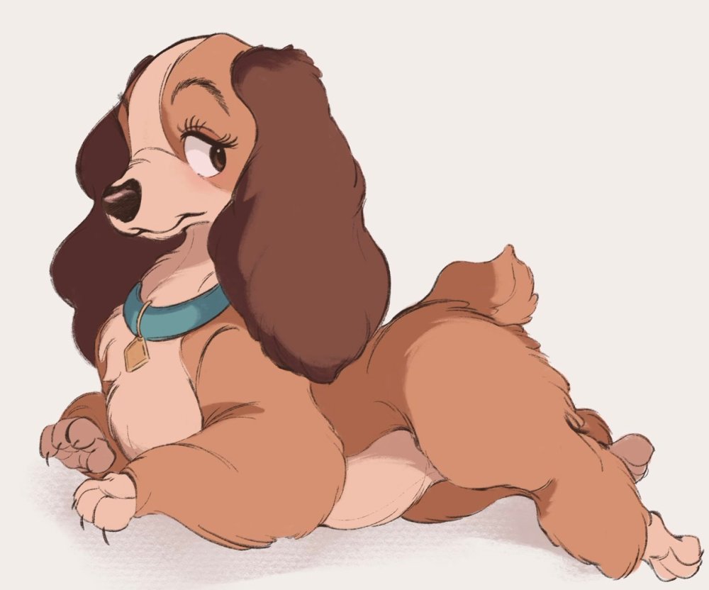 Spaniel cartoon