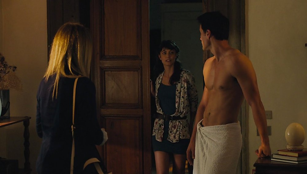 Brett Dalton without a shirt
