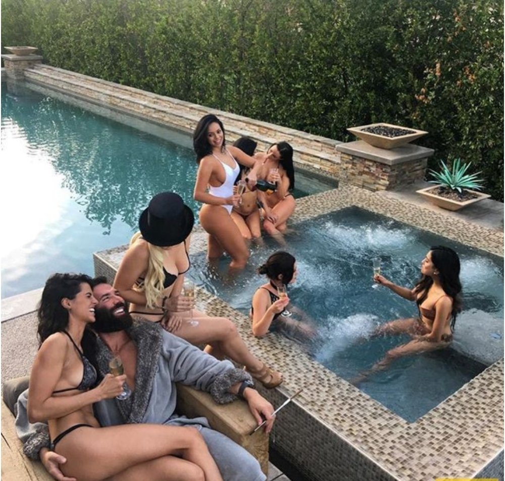 Dan Bilserian with girls