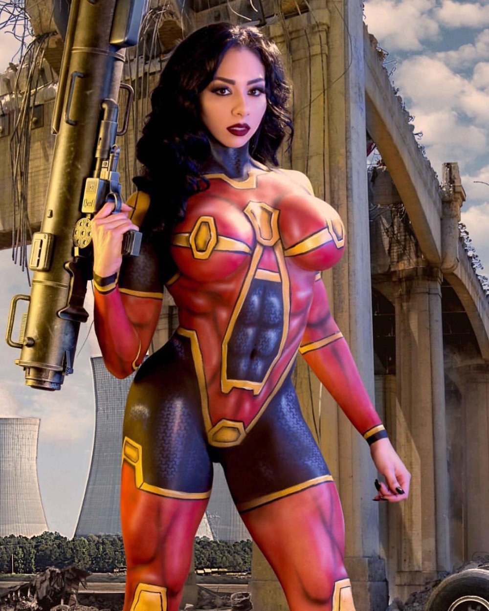 Esania Bustillo playing wallpaper