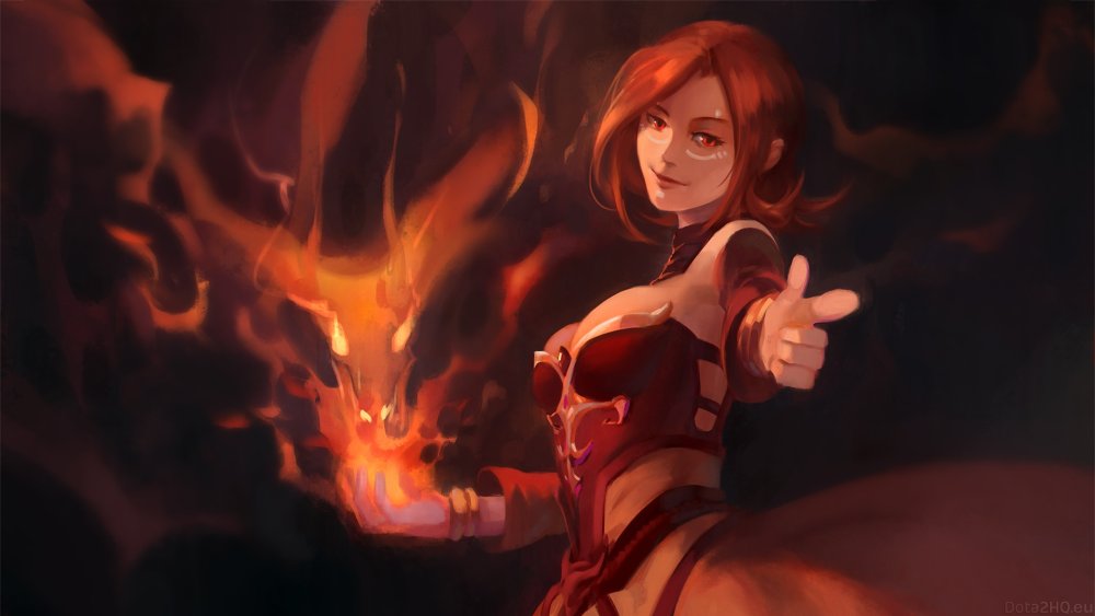 Dota 2 Crystal Meiden