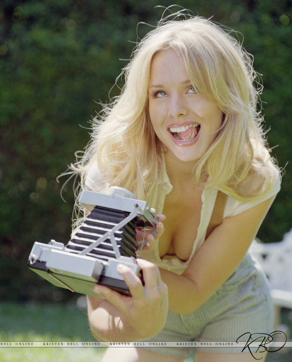 Kristen Bell in underwear