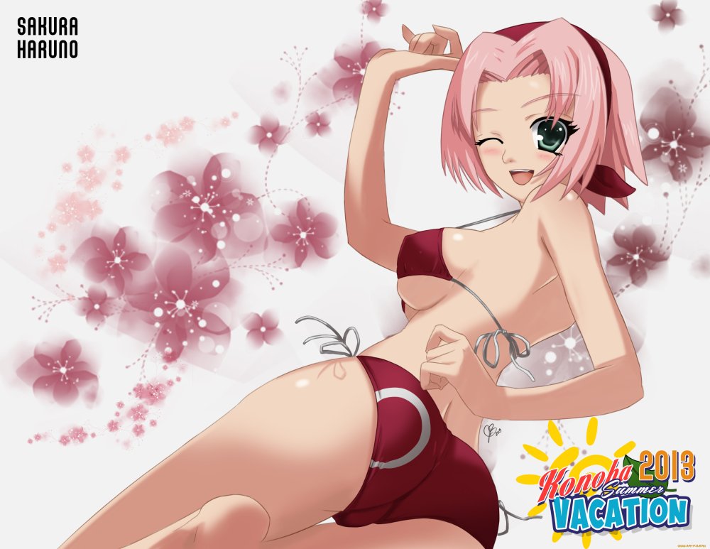 Sakura Haruno in 12 with big breasts