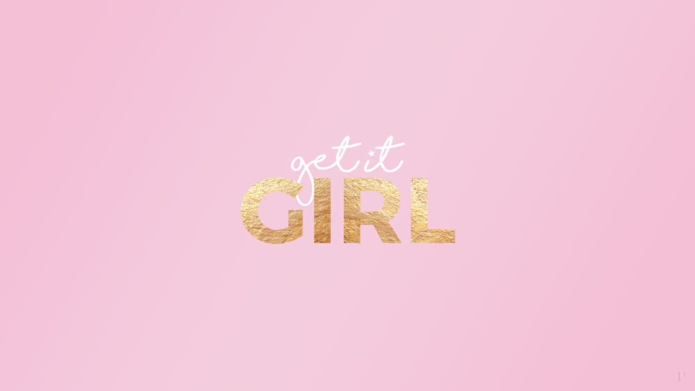 Pink background for desktop