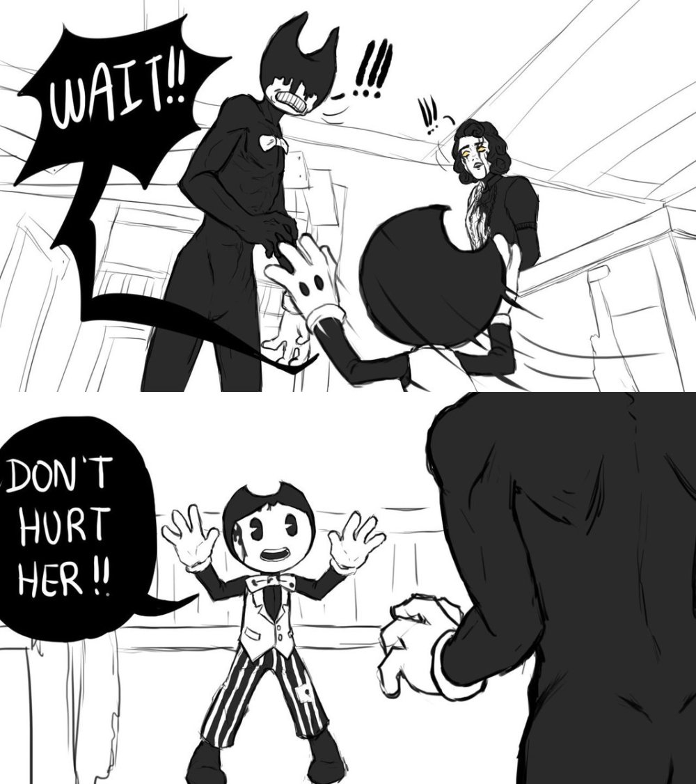 Alice Angel from Bendy Rule 34