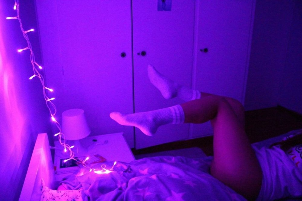 Blue aesthetics Tender girl