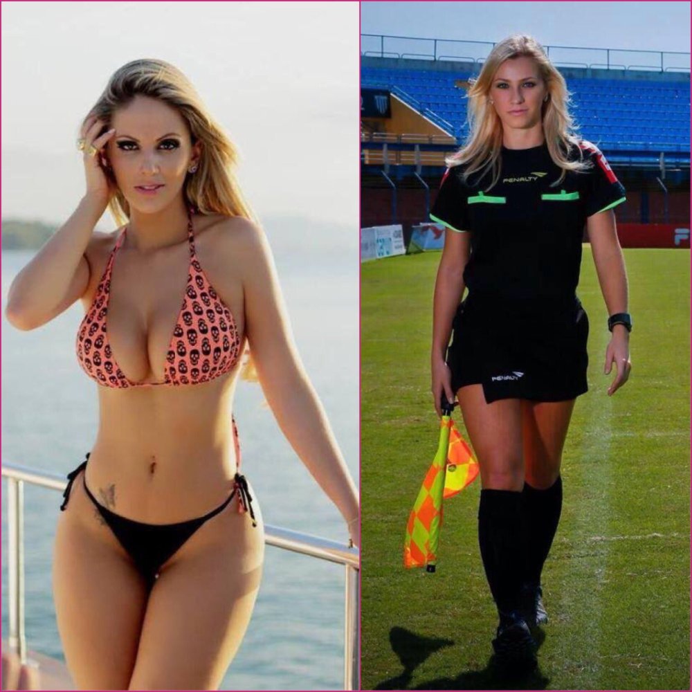 Jessica is a charming football player