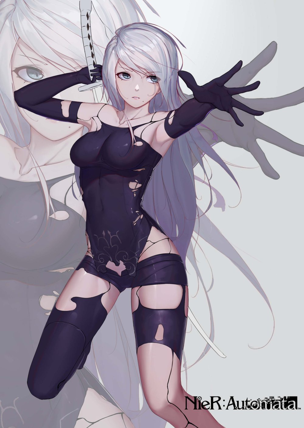 Nier automata characters 2b