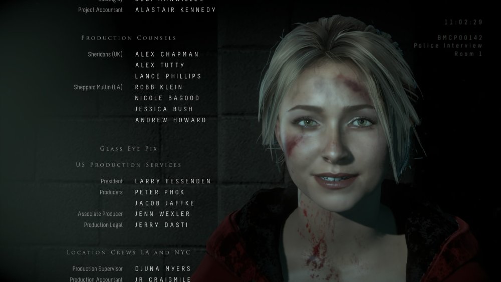 Jessica from the game Until Dawn