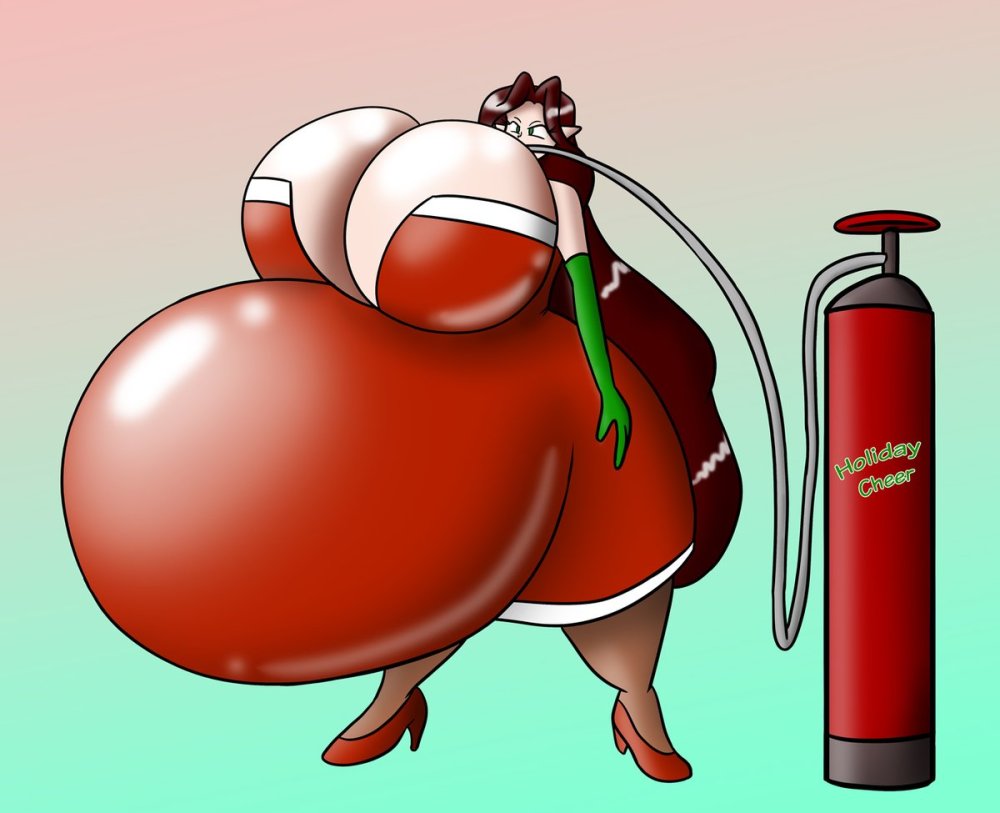 Jill Valentine Belly Inflation