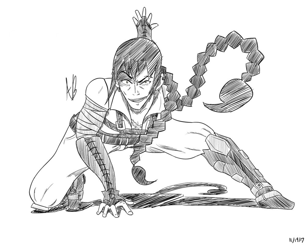 Stubborn poses for drawing