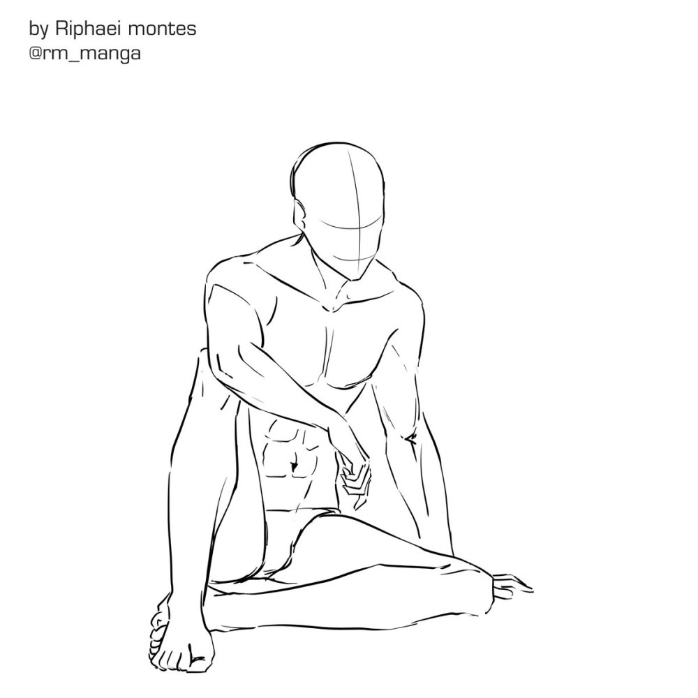 VK group with a sketch yaoi