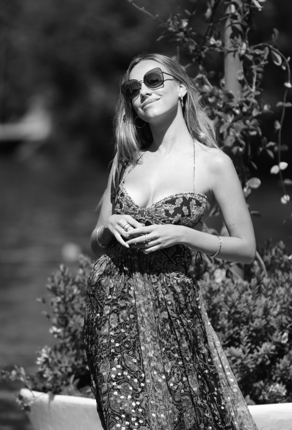 Esther Exposito in the dress