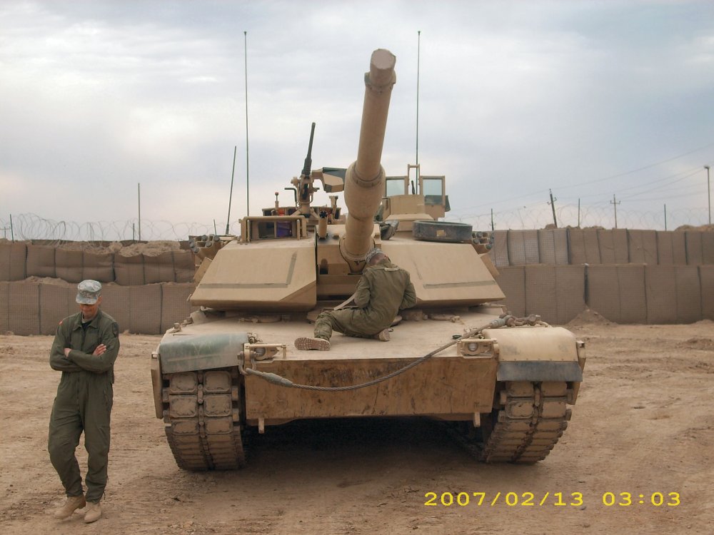 M1a2 abrams with kaz-ohm